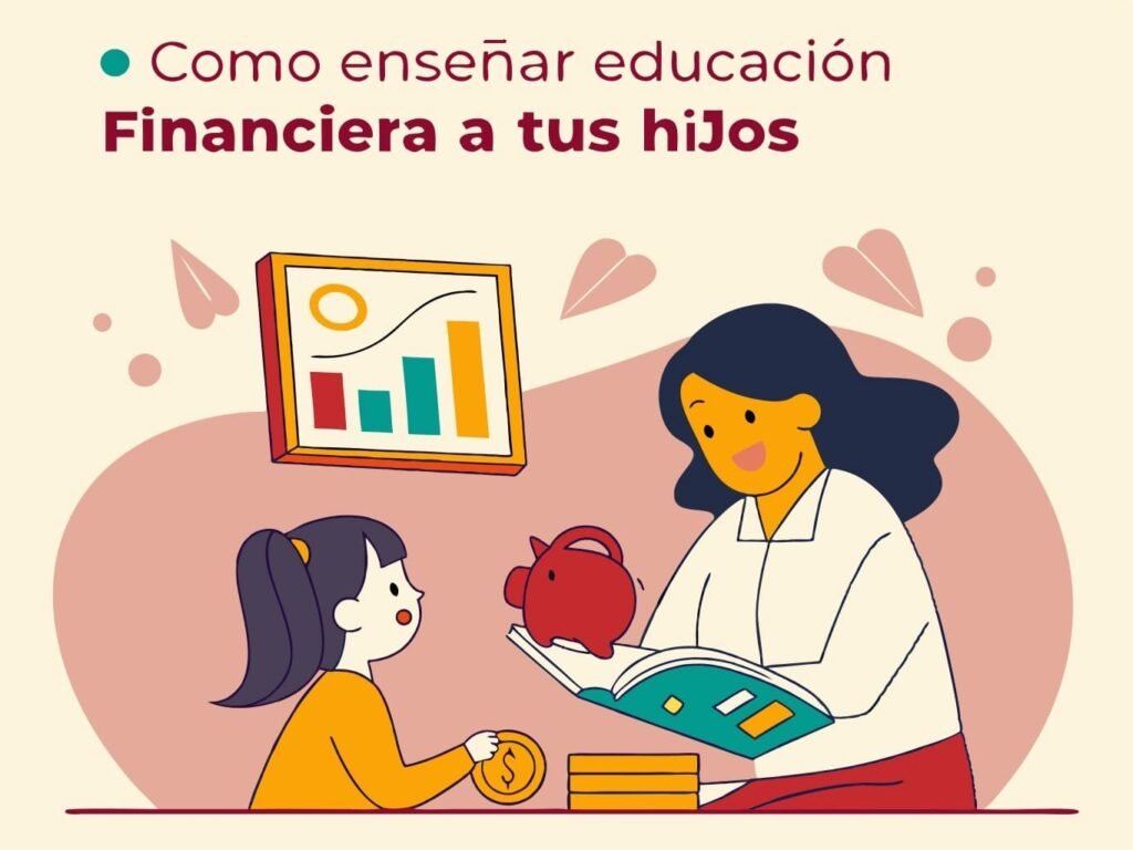Cómo enseñar educación financiera a tus hijos desde pequeños